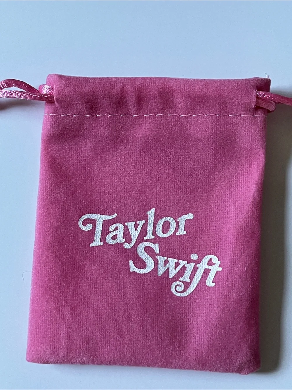 Taylor Swift Gold Bangle Bracelet Duo with Pink Pouch